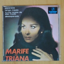 MARIFE DE TRIANA - SEPARAOS + 3 - EP